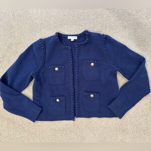 Jcrew Sweater Lady Jacket - Size Sm